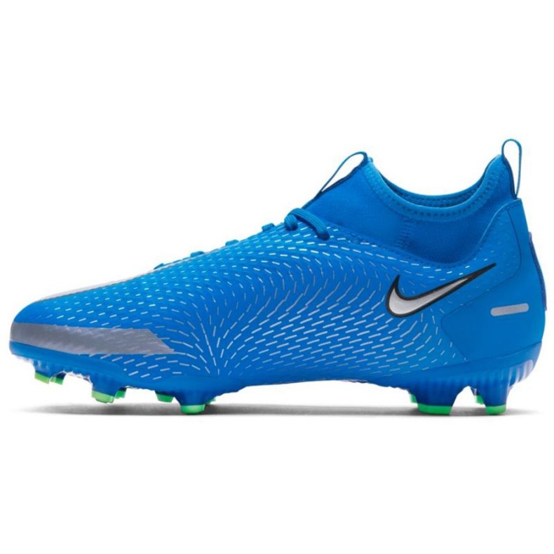Zapatillas de fútbol Nike Phantom Gt Academy Df FG / MG Jr CW6694 400 multicolor azul 1 Zapatillas de fútbol Nike Phantom Gt Academy Df FG / MG Jr CW6694 400 multicolor azul 1