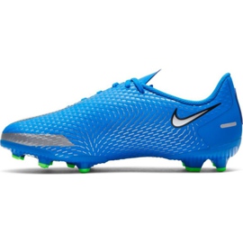 Zapatillas de fútbol Nike Phantom Gt Academy FG / MG Jr CK8476 400 azul azul 2