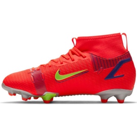 Calzado de fútbol Nike Mercurial Superfly 8 Academy Mg Jr CV1127 600 rojo negro 2