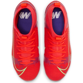 Calzado de fútbol Nike Mercurial Superfly 8 Academy Mg Jr CV1127 600 rojo negro 3