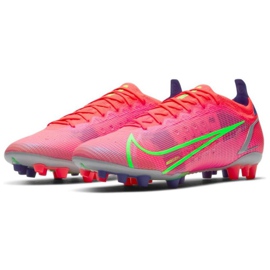 Calzado de fútbol Nike Mercurial Vapor 14 Elite Ag M CZ8717 600 rojo naranjas y tintos 3