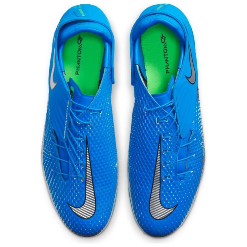 Zapatillas de fútbol Nike Phantom Gt Academy Flyease Mg M DA2835 400 azul azul 1