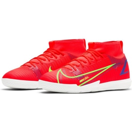 Zapatos de fútbol Nike Mercurial Superfly 8 Academy Ic Jr CV0784 600 rojo naranjas y rojos 1