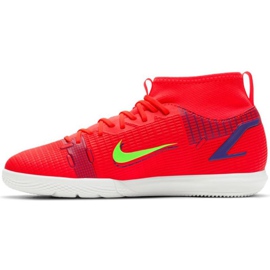 Zapatos de fútbol Nike Mercurial Superfly 8 Academy Ic Jr CV0784 600 rojo naranjas y tintos 2