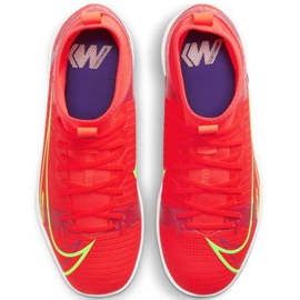 Zapatos de fútbol Nike Mercurial Superfly 8 Academy Ic Jr CV0784 600 rojo naranjas y tintos 3