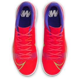 Calzado de fútbol Nike Mercurial Vapor 14 Academy Ic CV0973 600 rojo naranjas y tintos 2