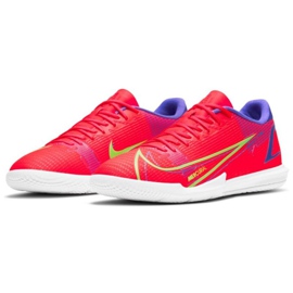 Calzado de fútbol Nike Mercurial Vapor 14 Academy Ic CV0973 600 rojo naranjas y tintos 3