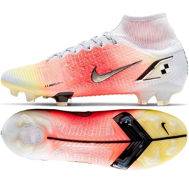 Zapatos de fútbol Nike Mercurial Superfly 8 Elite Mds Fg M CV0959 108 rojo, blanco, naranja naranjas y tintos 1