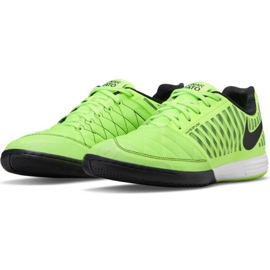 Zapatos de fútbol Nike Lunar Gato Ii Ic M 580456301 negro verde verde 3