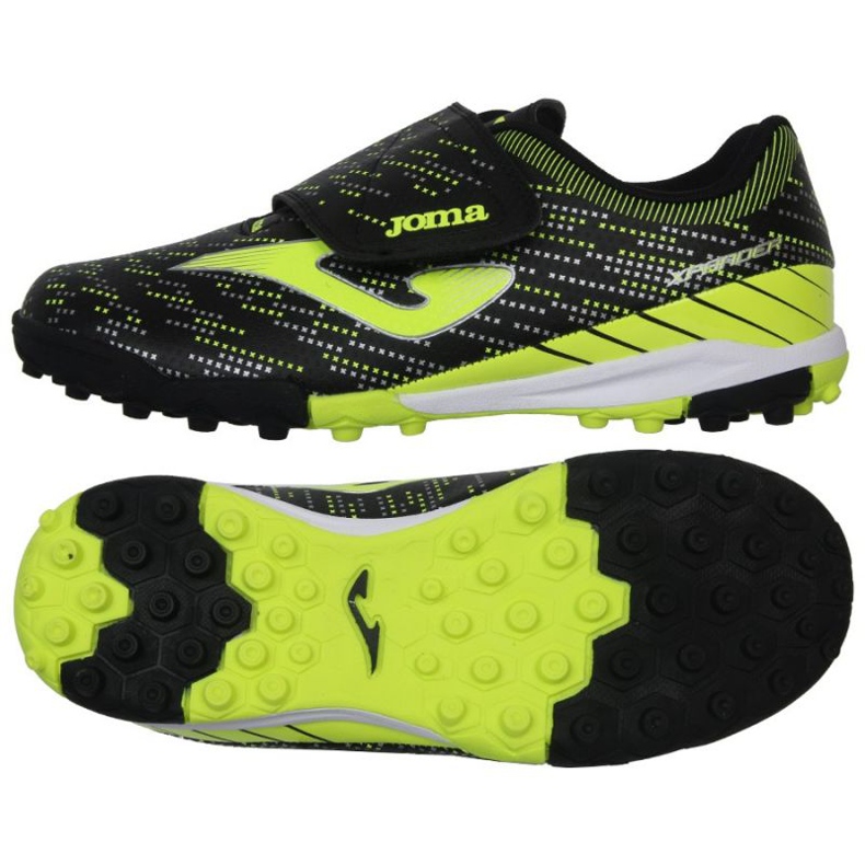 Botas de fútbol Joma Xpander 2104 Tf Jr XPJS2101TFV multicolor negro 1