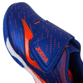 Botas de fútbol Joma Xpander 2104 In Jr XPJS2104INV azul naranja azul 2