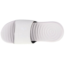 Chanclas Under Armour Ansa Fixed Slides 3023772-101 blanco 2