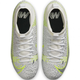 Zapatos de fútbol Nike Mercurial Superfly 8 Academy FG / MG Jr CV1127 107 gris plata 1