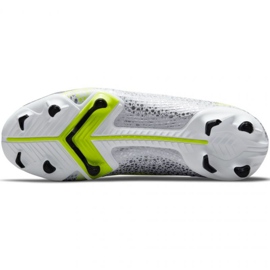 Zapatos de fútbol Nike Mercurial Vapor 14 Academy FG / MG Jr CV0811 107 gris plata 4