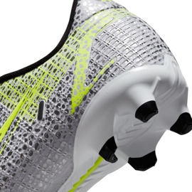 Zapatos de fútbol Nike Mercurial Vapor 14 Academy FG / MG Jr CV0811 107 gris plata 6