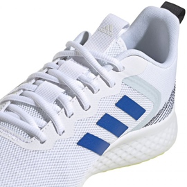 Zapatillas de running Adidas Fluidstreet M FY8459 blanco azul 3