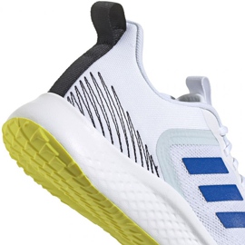 Zapatillas de running Adidas Fluidstreet M FY8459 blanco azul 4