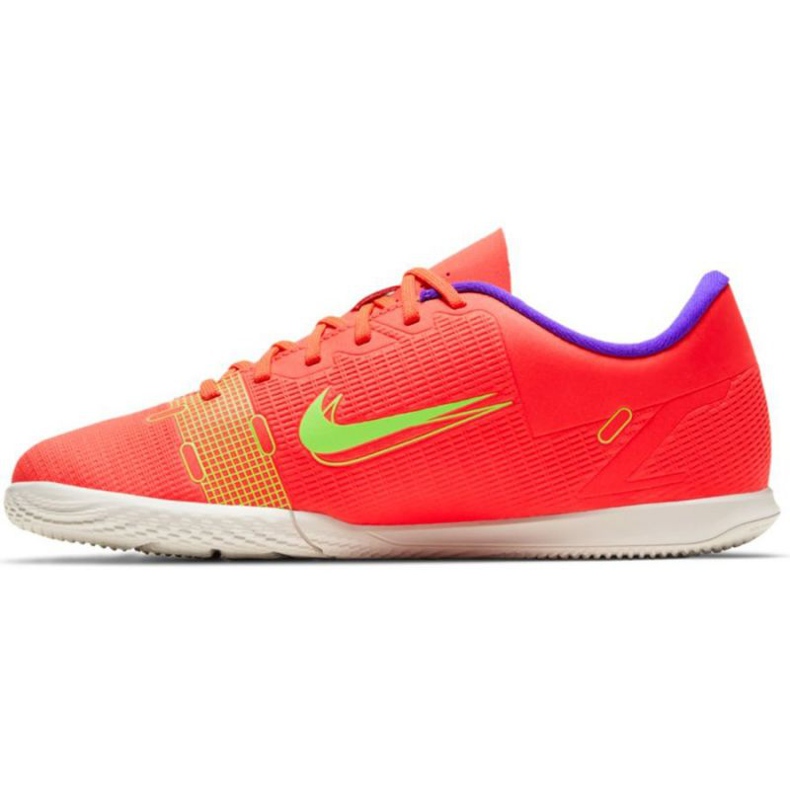 Calzado de fútbol Nike Mercurial Vapor 14 Club Ic Jr CV0826 600 multicolor naranjas y tintos 1