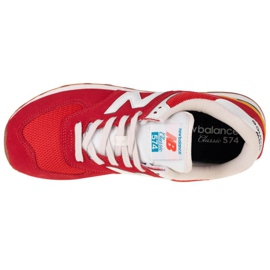 Zapatillas New Balance M ML574HA2 rojo 2