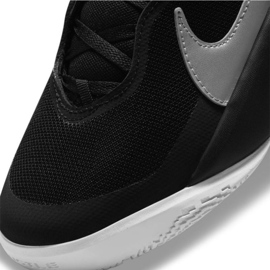Zapatillas de baloncesto Nike Team Hustle D 10 Big Jr CW6735 004 negro negro 2