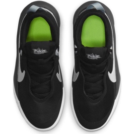 Zapatillas de baloncesto Nike Team Hustle D 10 Big Jr CW6735 004 negro negro 6