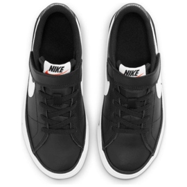 Zapatillas Nike Court Legacy Jr DA5381 002 negro azul marino 4