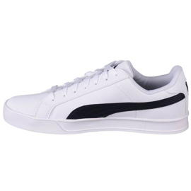 Puma Smash Vulc M 359622 10 blanco negro 1 Puma Smash Vulc M 359622 10 blanco negro 1