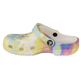 Zueco Crocs Classic Tie-Dye Graphic K Jr 205451-94S multicolor amarillo 1 Zueco Crocs Classic Tie-Dye Graphic K Jr 205451-94S multicolor amarillo 1
