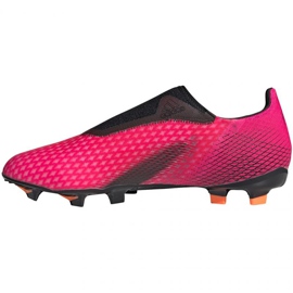 Botas de fútbol adidas X Ghosted.3 Ll Fg M FW6968 multicolor rosas y morados 1