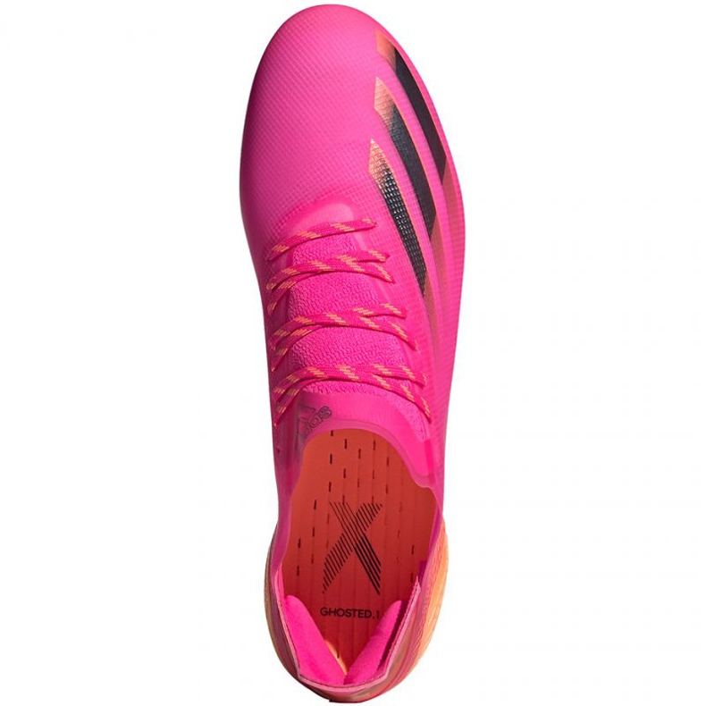 Botas de fútbol adidas X Ghosted.1 Fg M FW6897 multicolor rosado 1