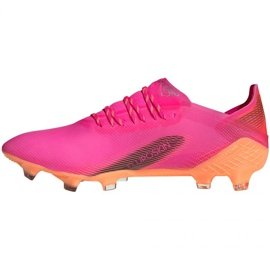 Botas de fútbol adidas X Ghosted.1 Fg M FW6897 multicolor rosado 2