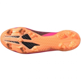 Botas de fútbol adidas X Ghosted.1 Fg M FW6897 multicolor rosado 3