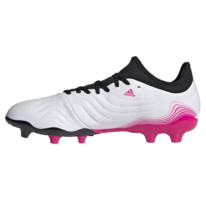 Botas de fútbol adidas Copa Sense.3 Fg M FW7934 azul marino, blanco, rosa blanco 1