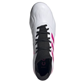 Botas de fútbol adidas Copa Sense.3 Fg M FW7934 azul marino, blanco, rosa blanco 2