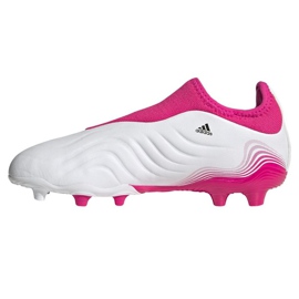 Botas de fútbol adidas Copa Sense.3 Fg Ll Jr FX1983 azul marino, blanco, rosa blanco 1