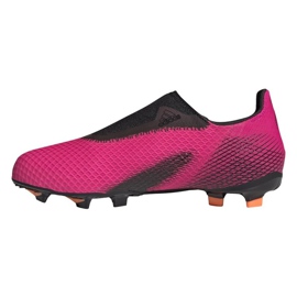 Botas de fútbol Adidas X Ghosted.3 Ll Fg Jr FY7281 rosado rosado 1