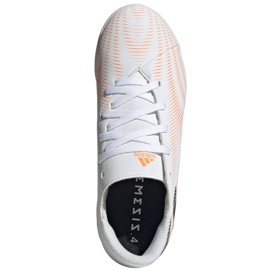 Botas de fútbol Adidas Nemeziz.4 In Jr FW7362 multicolor blanco 2