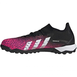 Botas de fútbol adidas Predator Freak.3 L Tf M FW7520 negro, negro, rosa negro 1