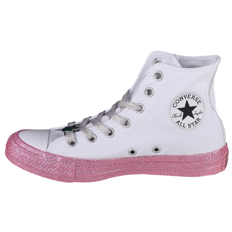 Converse X Miley Cyrus Chuck Taylor Hi All Star W 162239C blanco 1