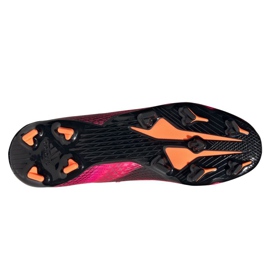 Botas de fútbol adidas X Ghosted.3 Fg M FW6945 grafito, rosa rosado 2