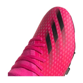 Botas de fútbol adidas X Ghosted.3 Fg M FW6945 grafito, rosa rosado 4