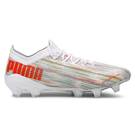 Botas de fútbol Puma Ultra 1.2 Fg / Ag M 106299-04 multicolor blanco 4