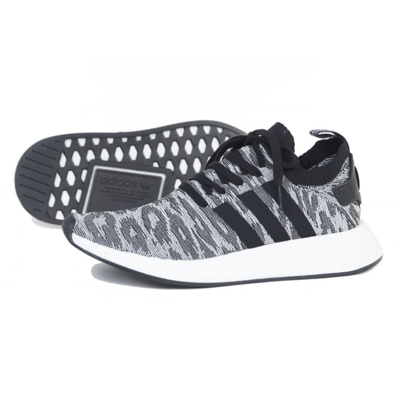 Zapatillas adidas NMD_R2 Pk M BY9409 negro gris 1