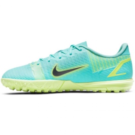 Calzado de fútbol Nike Mercurial Vapor 14 Academy Tf Jr CV0822 403 multicolor azul 2