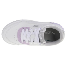 Puma Carina Lift Shine Ps Jr 380553 01 blanco rosado 2