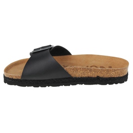 Geographical Norway Sandalias Bios Pala Hebilla chanclas W GNW20419-01 negro 1