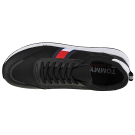 Zapatos Tommy Hilfiger Jeans Flexy Lycra M EM0EM00632-BDS negro 2
