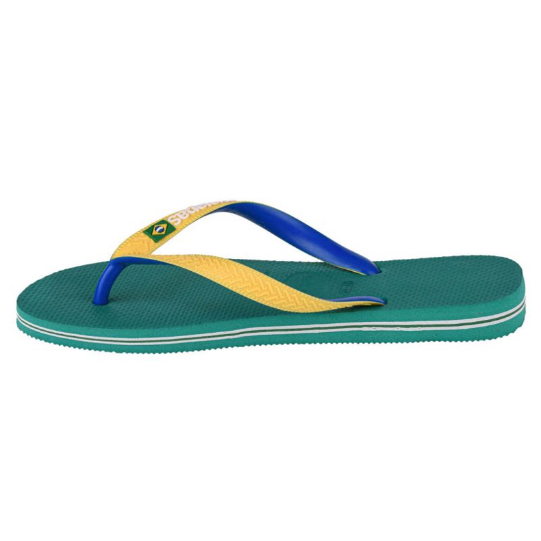 Chanclas Havaianas Brasil Mix W 4123206-2078 verde 2