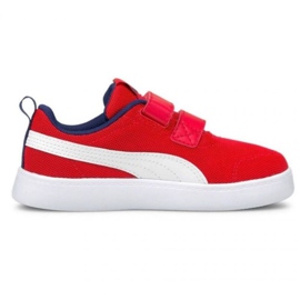 Zapatillas Puma Courtflex v2 Mesh V 371758 06 rojo 1