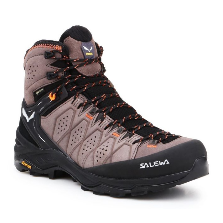 Zapatos Salewa Ms Alp Trainer 2 Mid Gtx 61382-7512 beige 2